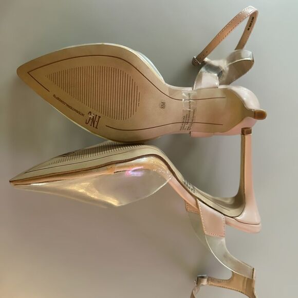 INC International Concepts Women’s Kaija Clear Vinyl Pointed Toe Evening Pumps - Picture 4 of 14